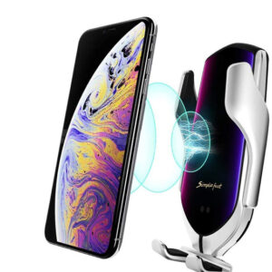 Autós telefontartó és vezeték nélküli töltő, NFC - Arany