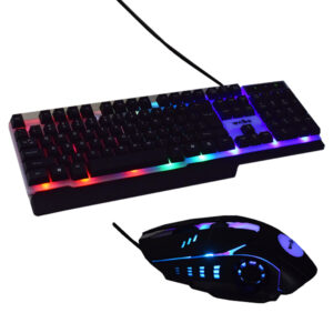 RGB Vezetékes Gamer Billentyűzet és Egér