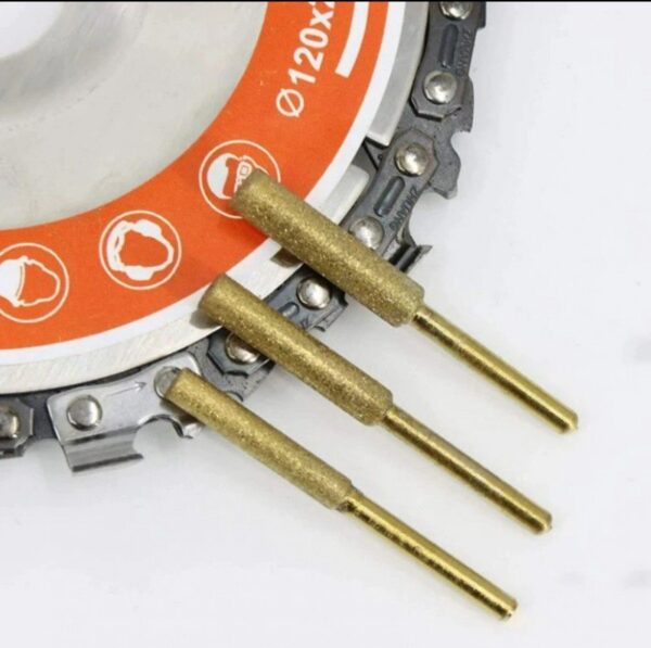 Láncfűrész élező fej - 5db-os szett 5.5 mm