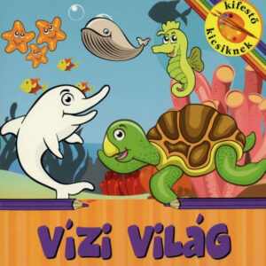 Vízi világ - kifestő kicsiknek