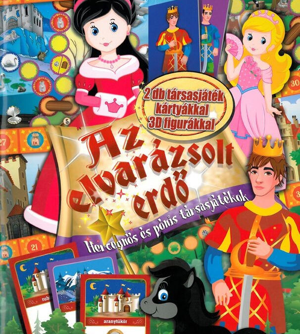 Az elvarázsolt erdő – Hercegnős és pónis társasjátékok