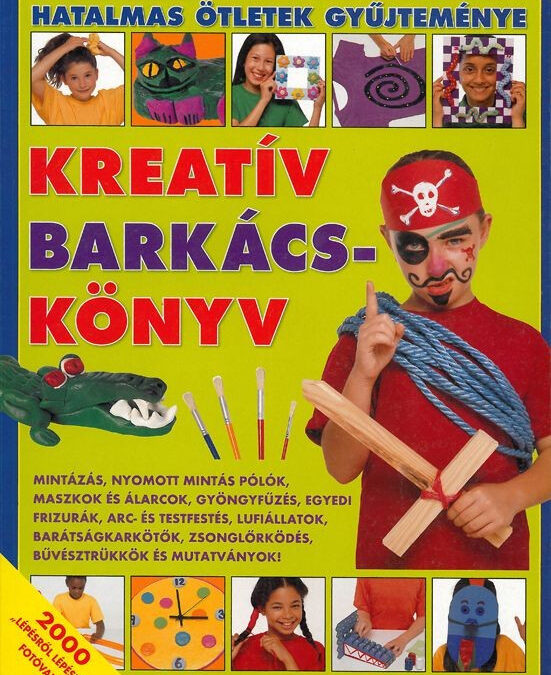 Kreatív barkácskönyv /Szállítási sérült /