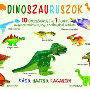 Dinoszauruszok - modellkönyv