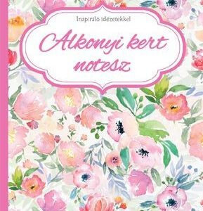 Alkonyi kert - Notesz - SZÁLLÍTÁSI SÉRÜLT