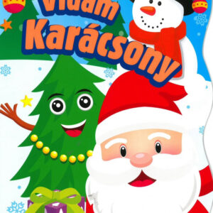 Vidám karácsony - kifestő gyerekeknek