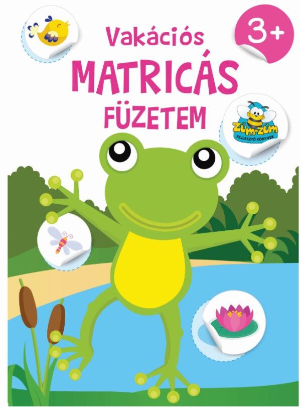 Vakációs Matricás Füzetem 3+