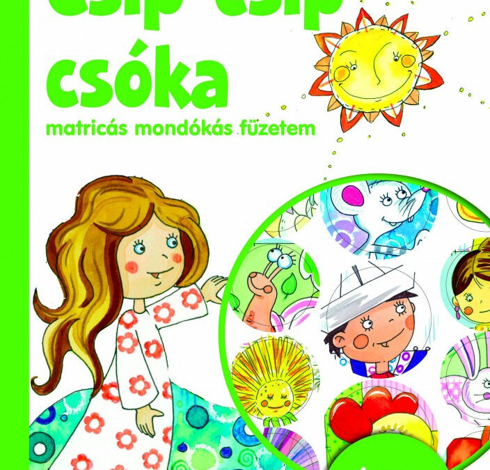 Csip-csip csóka – matricás mondókás füzetem