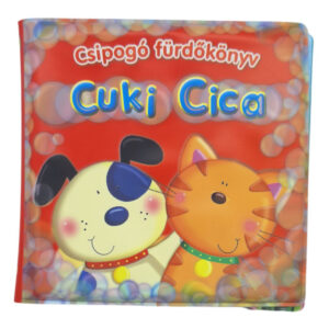Cuki cica - fürdőskönyv (csipogó nélkül)