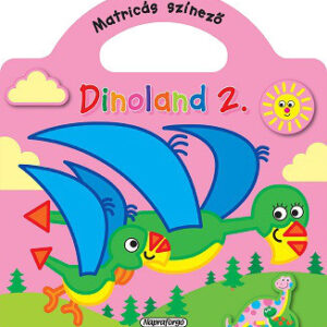 Dinoland 2. - Matricás színező