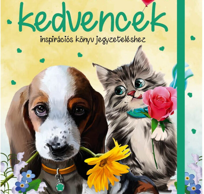 Kis kedvencek – Inspirációs könyv jegyzeteléshez / Gumiszalagos Inspirációs könyv /
