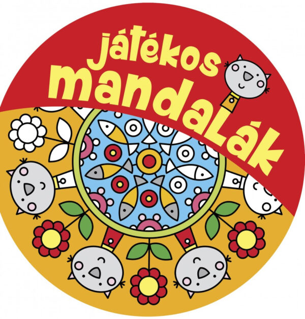 Játékos mandalák - kifestő