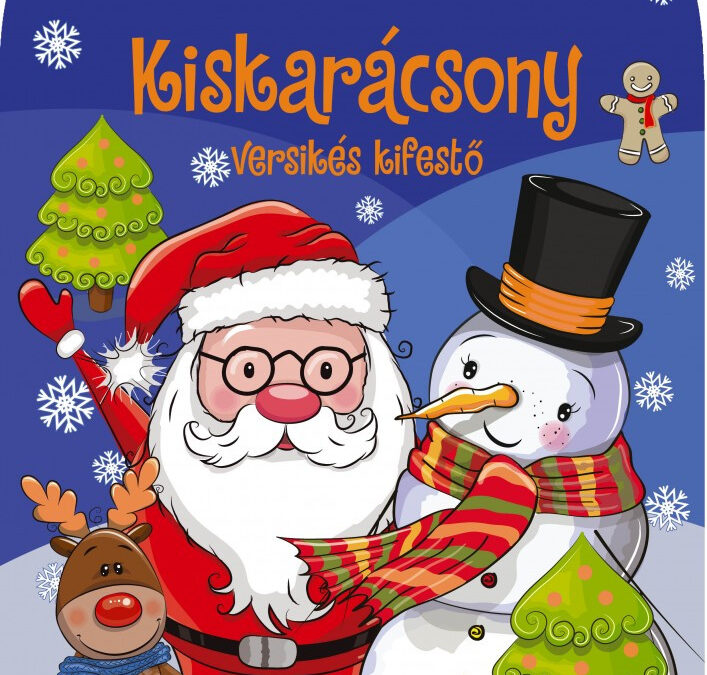 Kiskarácsony – versikés kifestő