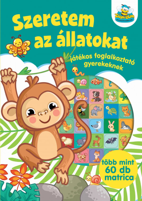 Szeretem az állatokat - játékos foglalkoztató gyerekeknek
