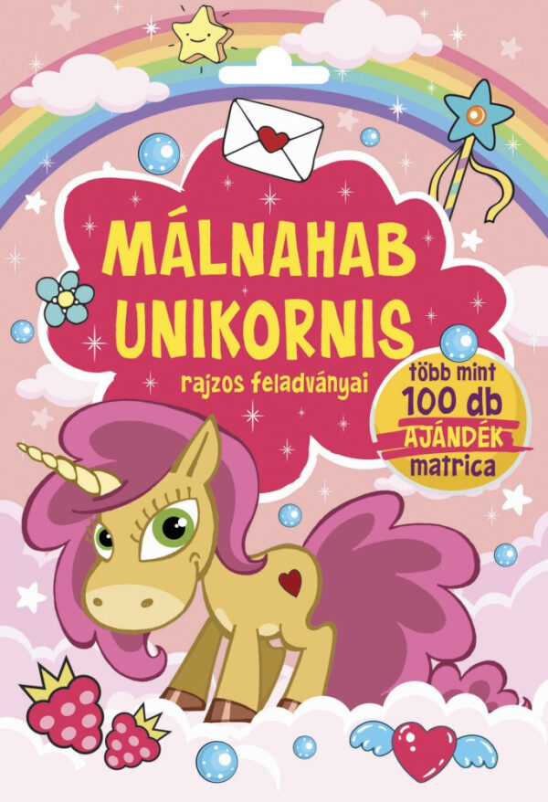 Málnahab unikornis rajzos feladványai