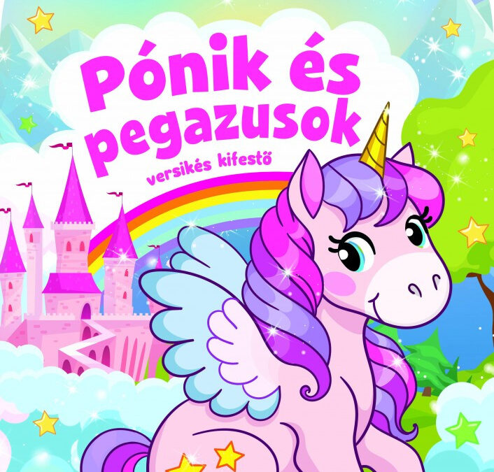 Pónik és pegazusok – versikés kifestő