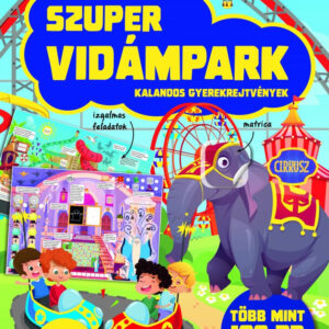 Szuper vidámpark - kalandos gyerekrejtvények