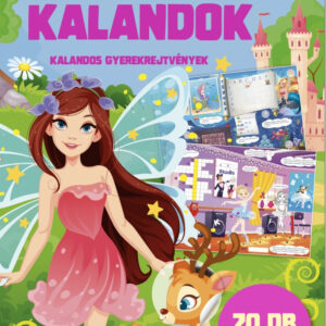 Lányos kalandok - kalandos gyerekrejtvények