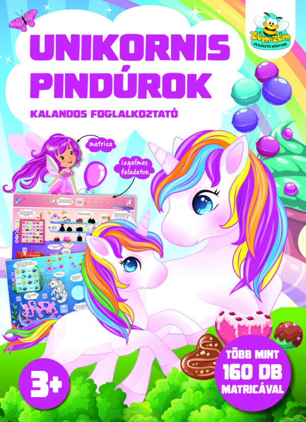 Unikornis Pindúrok - kalandos foglalkoztató