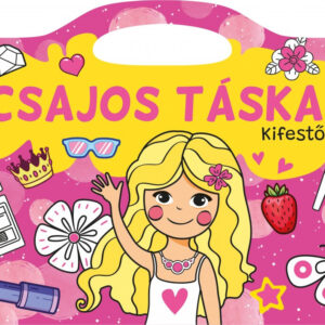 Csajos táska kifestő