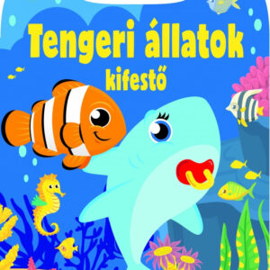 Tengeri állatok - kifestő