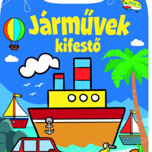 Járművek - kifestő