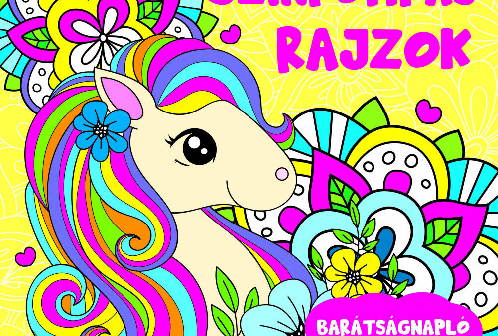 Színpompás rajzok – barátságnapló és kifestő