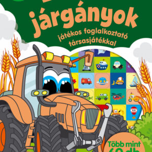 Érdekes járgányok - Játékos foglalkoztató társasjátékkal