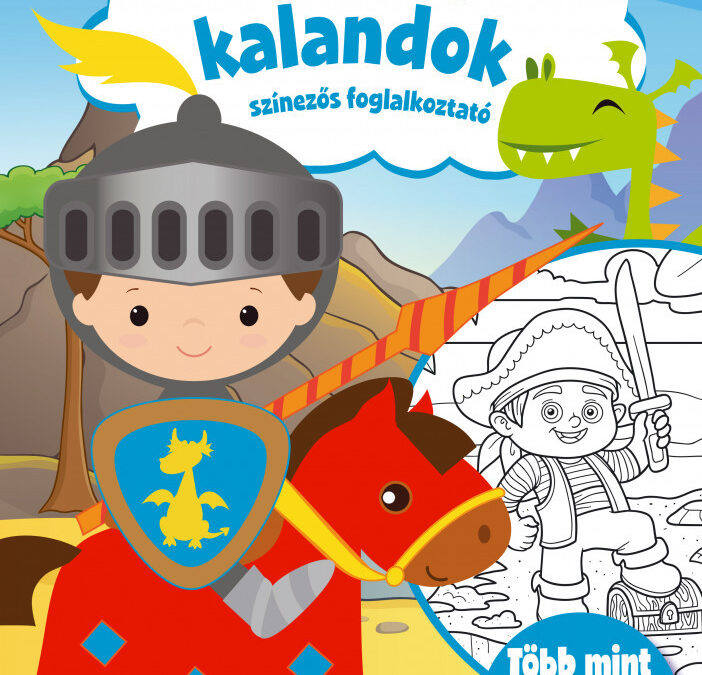 Vagány kalandok – Színezős foglalkoztató