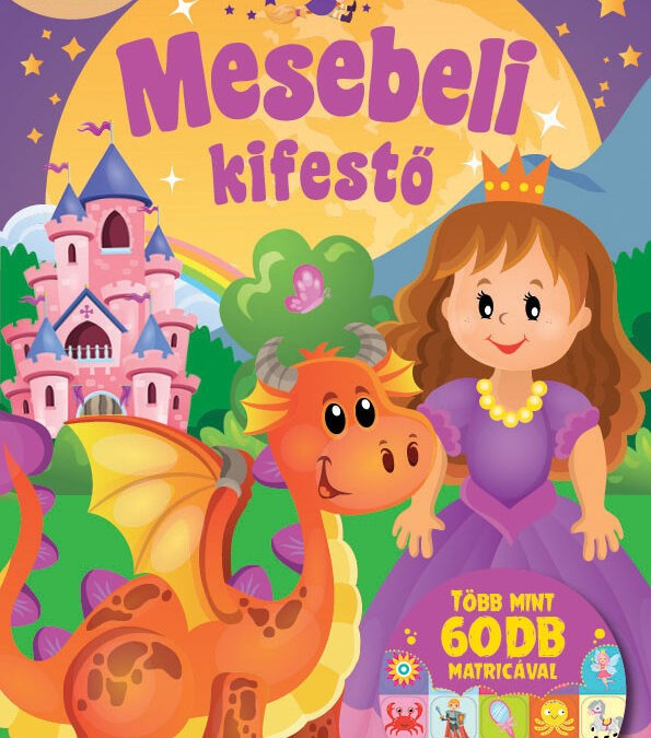 Mesebeli matricás kifestő