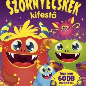 Szörnyecskék - matricás kifestő