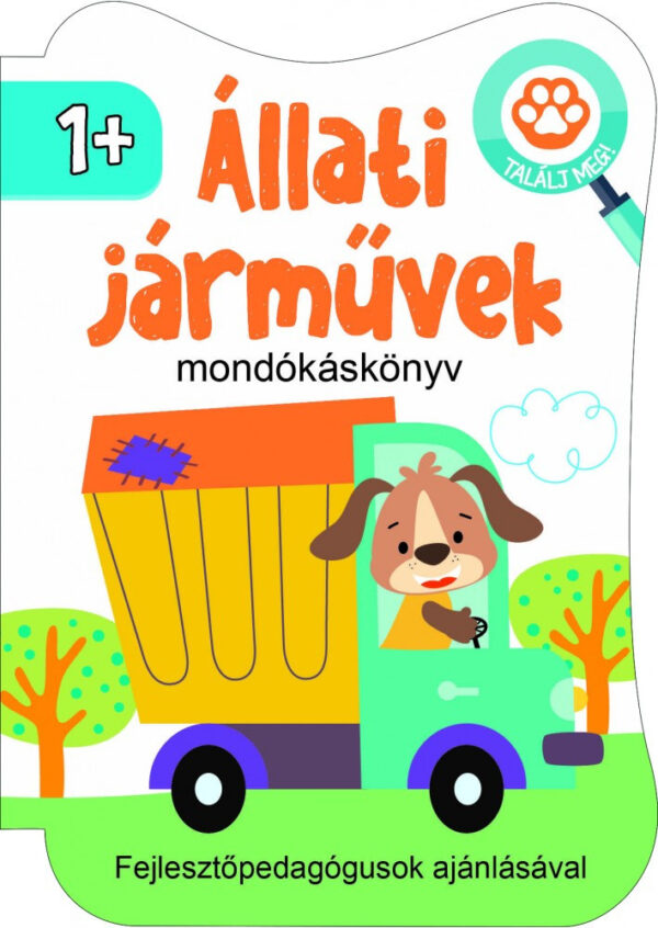 Állati járművek - mondókás könyv 1+
