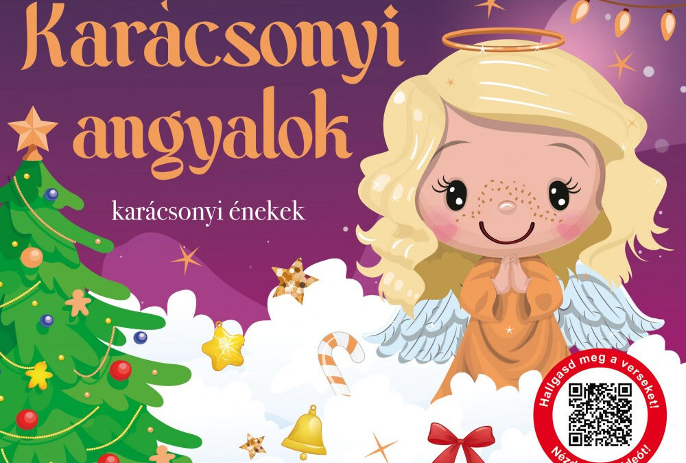 Karácsonyi angyalok – karácsonyi énekek (szállítási sérült) (kartonkönyv)
