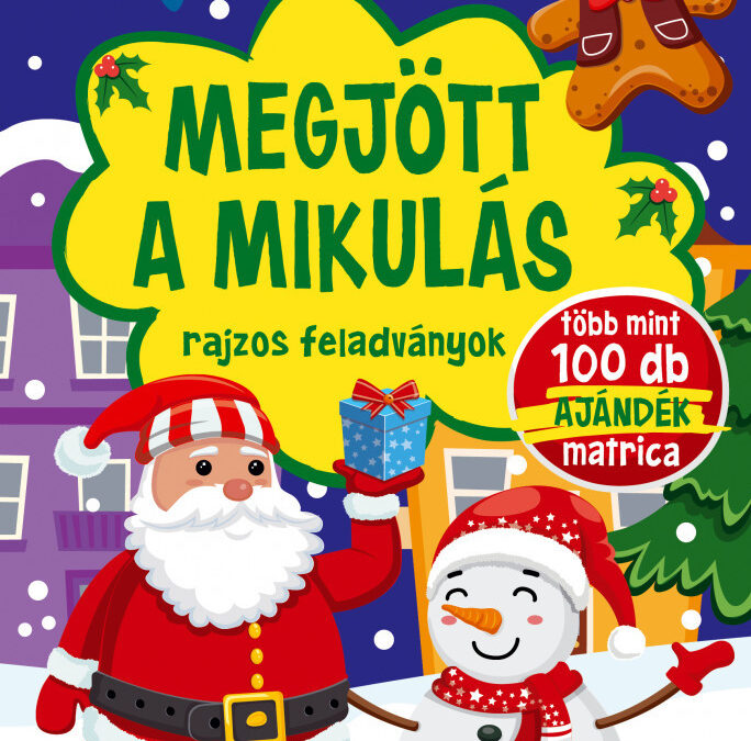 Megjött a Mikulás – rajzos feladványok