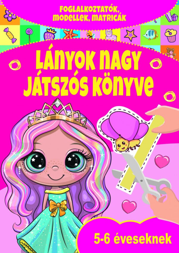 Lányok nagy játszós könyve