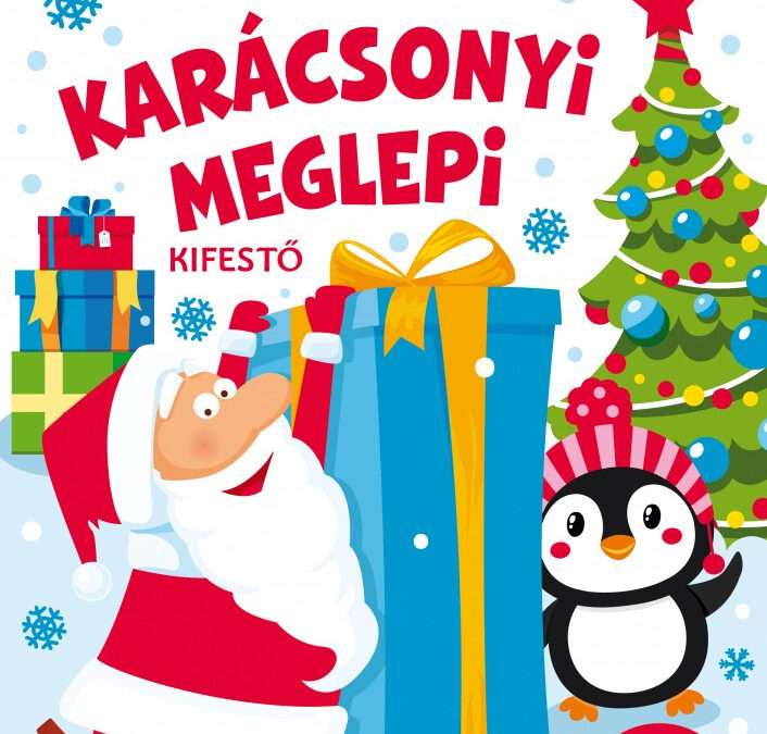 Karácsonyi meglepi – kifestő