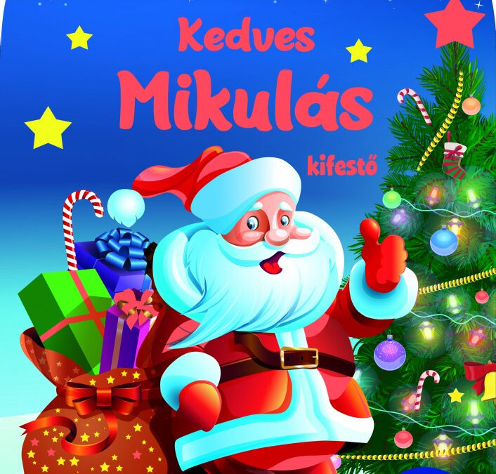 Kedves Mikulás – kifestő