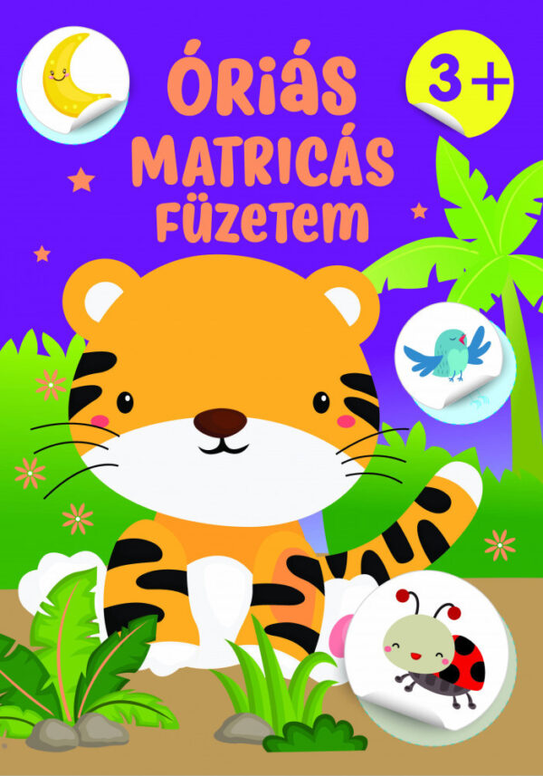 Óriás matricás füzetem - Új