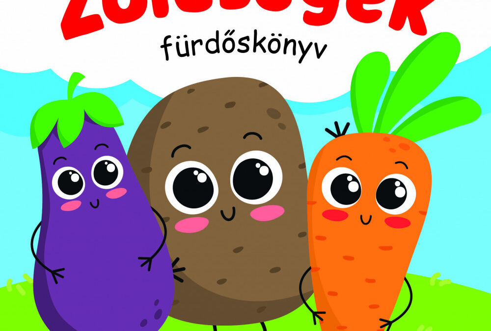 Zöldségek – fürdőskönyv
