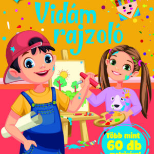 Vidám rajzoló - Íráselőkészítő foglalkoztató gyerekeknek