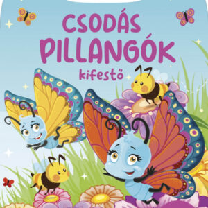Csodás pillangók - kifestő
