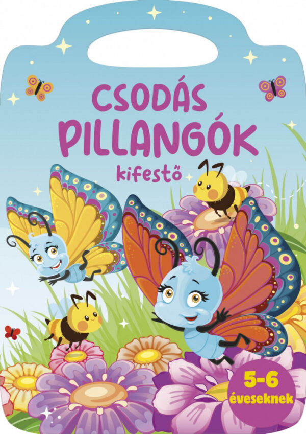 Csodás pillangók - kifestő