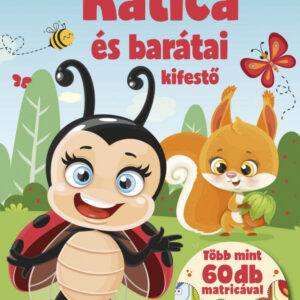 Katica és barátai kifestő