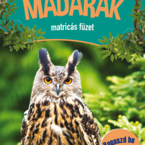 Madarak matricás füzet - Ragaszd be a matricákat!
