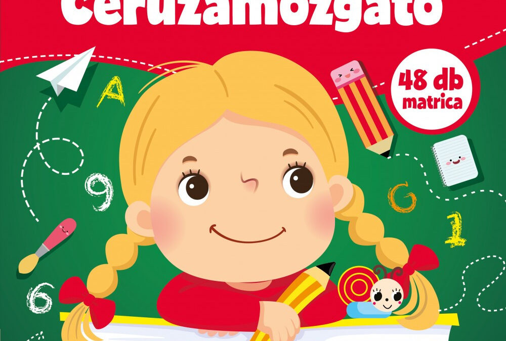 Ceruzamozgató – 48 db matrica 5+