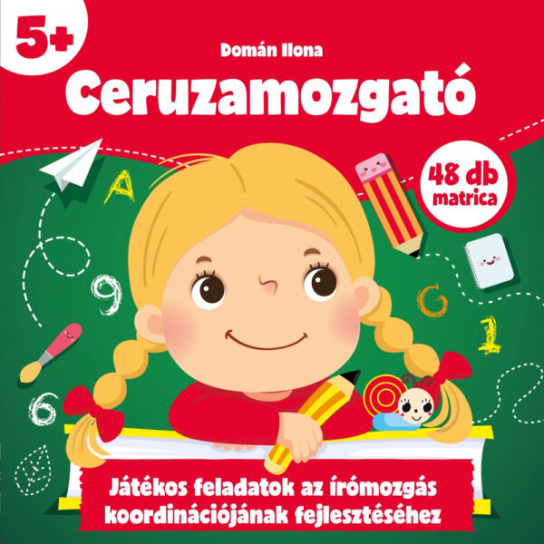 Ceruzamozgató - 48 db matrica 5+