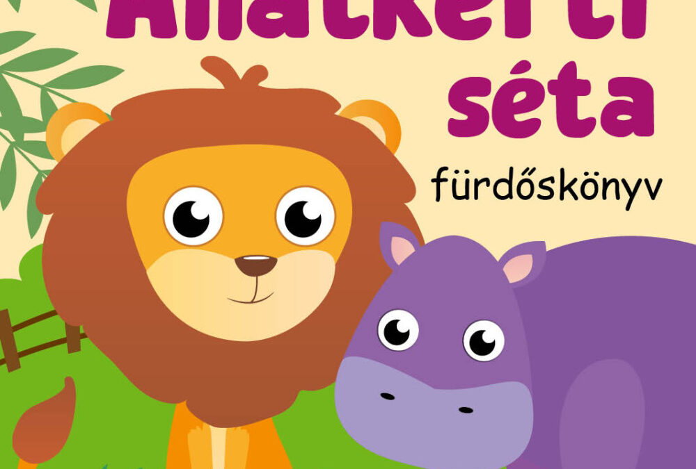 Állatkerti séta – fürdőskönyv