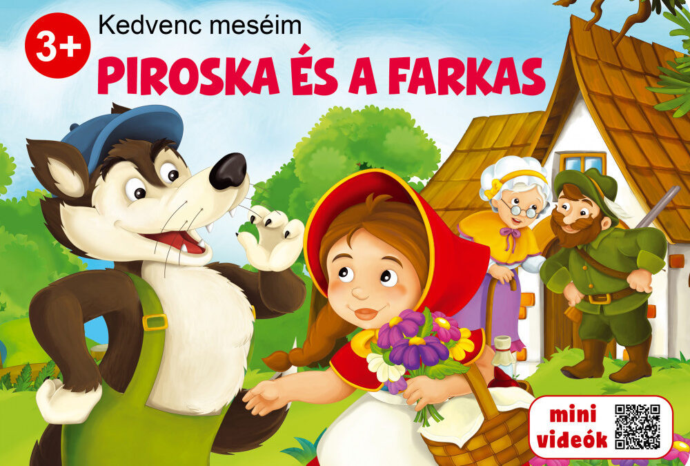 Kedvenc meséim- Piroska és a farkas 3+