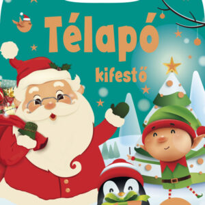 Télapó kifestő 3+