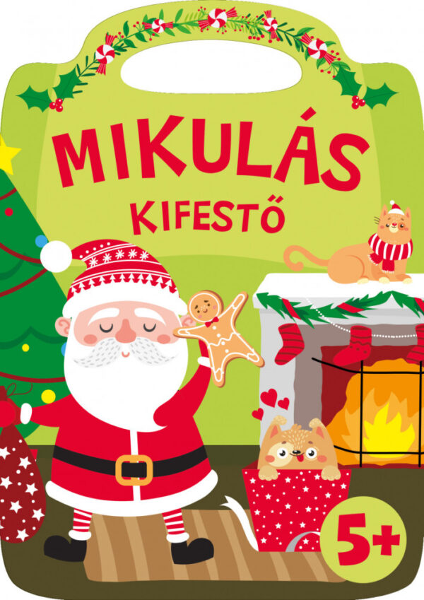 Mikulás kifestő