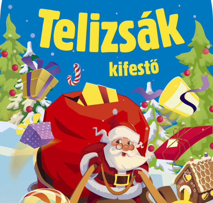 Telizsák kifestő 4+